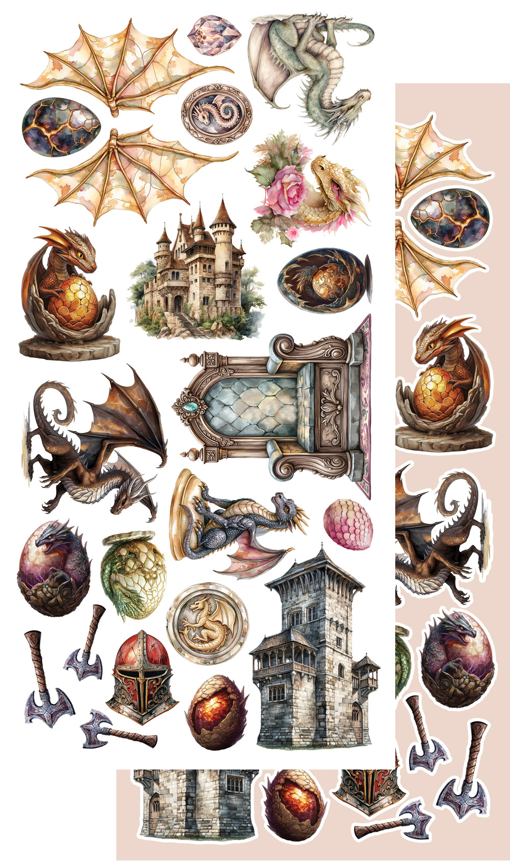 AA-LOD-10 Zestaw DODATKÓW The Legends of the Dragons/Legendy smoków