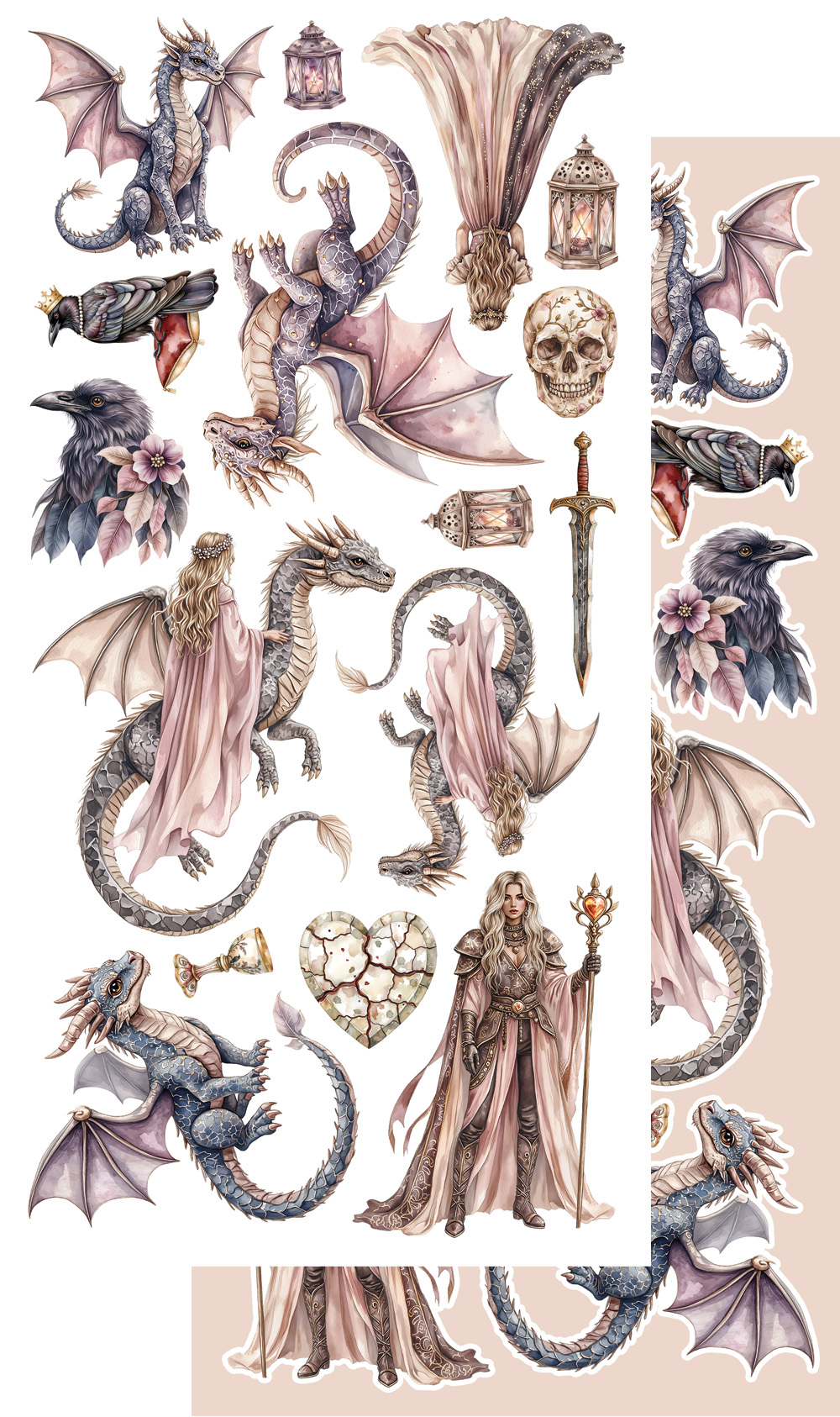 AA-LOD-10 Zestaw DODATKÓW The Legends of the Dragons/Legendy smoków