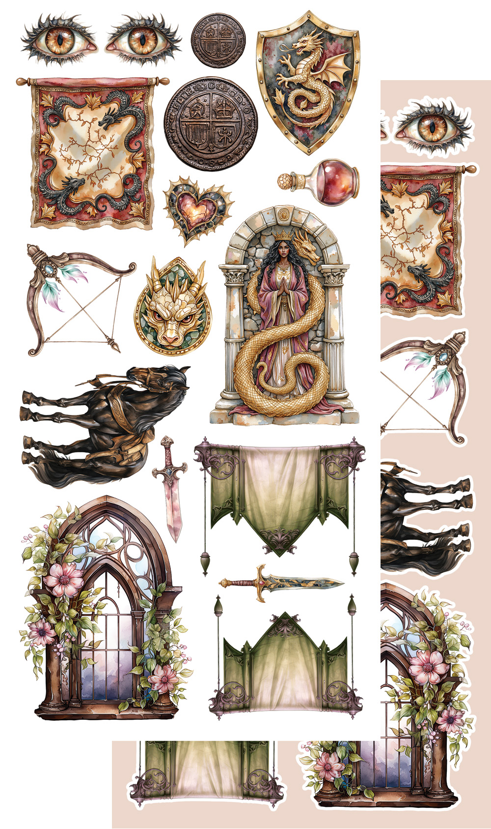 AA-LOD-10 Zestaw DODATKÓW The Legends of the Dragons/Legendy smoków