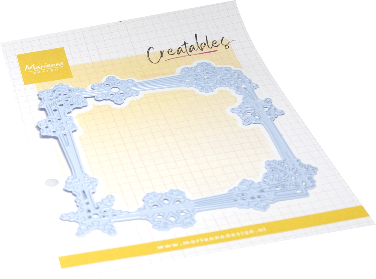 LR0929 Wykrojnik Marianne Design - Creatable - Ice Crystals square