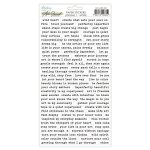 MT-ART-S01 Naklejki Papierowe Art Journal - Phrases 1 - Białe- MINTAY PAPERS