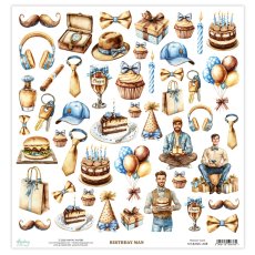 MT-BASIC-A08 Arkusz 30,5 x 30,5 cm z elementami do wycinania