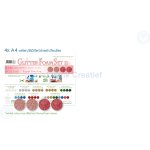 25.7668 Brokatowa pianka  A4-zestaw 11