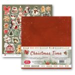 CPS-CHT30-12 Duży zestaw/big set 30,5x30,5cm Christmas Time- Craft & You Design