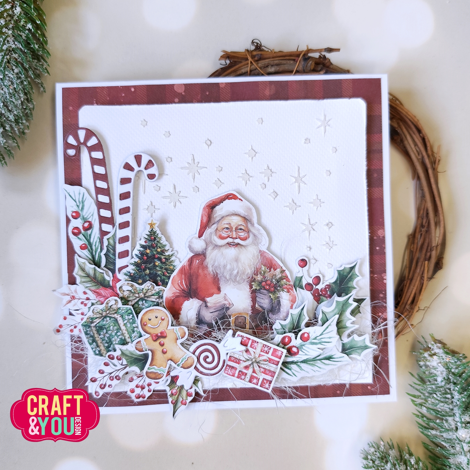 CPS-CHT30-6 Christmas Time - Zestaw 6 papierów 30,5x30,5cm - Craft&You Design