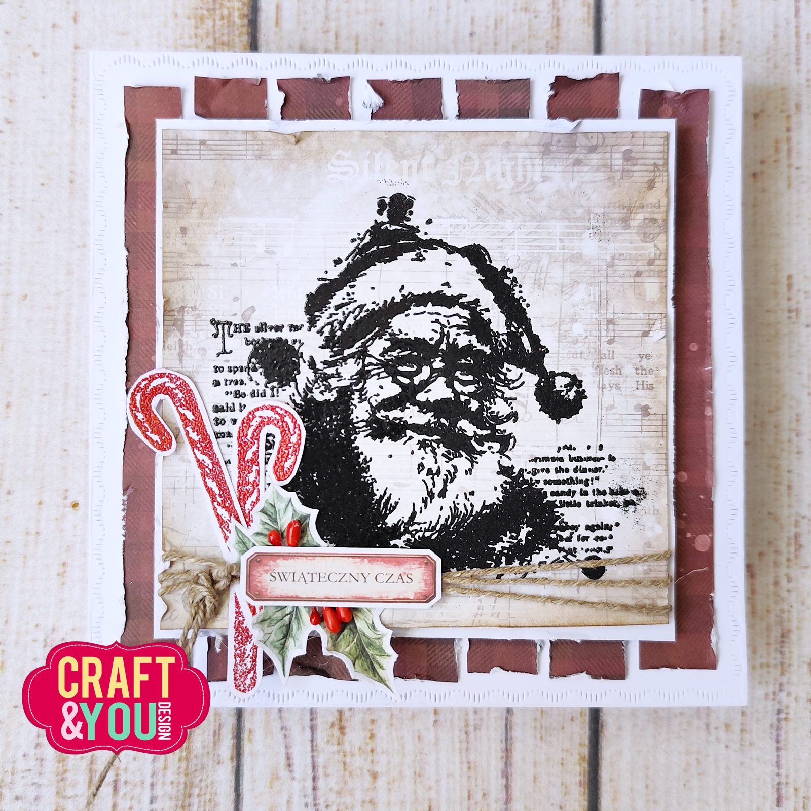 CS054 Clear Stamps Santa Claus/św.Mikołaj - Craft & You Design