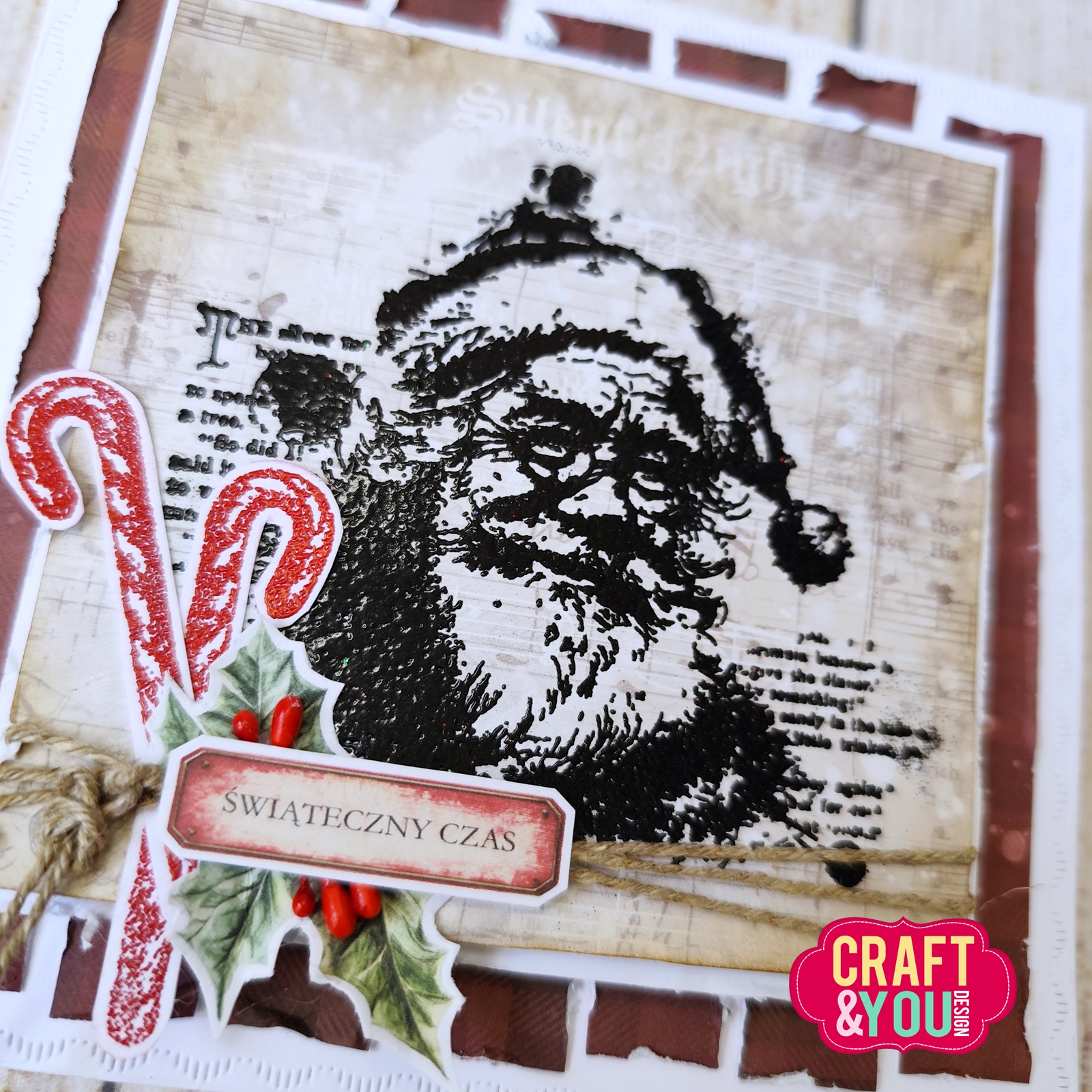 CS054 Clear Stamps Santa Claus/św.Mikołaj - Craft & You Design