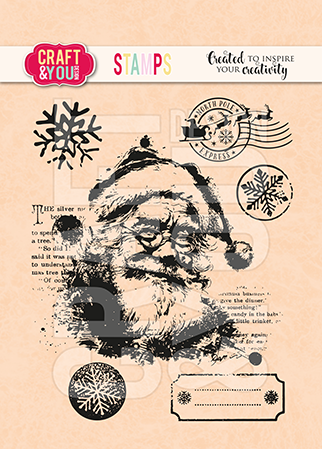 CS054 Clear Stamps Santa Claus/św.Mikołaj - Craft & You Design