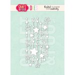 CW372 Wykrojnik /Die -Starry Background/tło gwiazdki- Craft&You Design