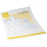 LR0930 Wykrojnik Marianne Design - Creatable - Fantasy Flowers -kwiat