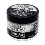 TDA92285 Ranger Tim Holtz Distress Snowflakes -Brokat płatki i śnieg