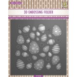 EF3D066 Folder do embossingu 3D ( 150x150 mm ) - pisanki