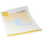 LR0933 Wykrojnik Marianne Design - Creatable - Cute witch-czarownica