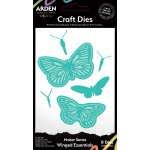 ACSCD0022 Wykrojnik Arden Creative Studio -Laurel Grove Maker Series Craft Die Set Winged Essentials-motyle