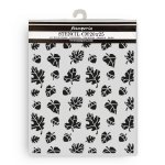 KSTD187 Maska Stamperia Whispering Woods Thick Stencil 20x25cm Leaves and Acorns Pattern-liście i żołędzie