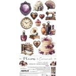 CC-C80-PC-12 PLUM & CARAMEL- zestaw DODATKÓW - PLUM