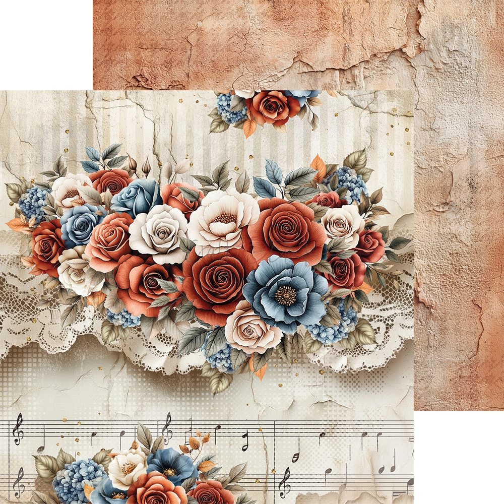 CC-C81-TG-07 TIMELESS GRACE-zestaw papierów 20,3x20,3cm