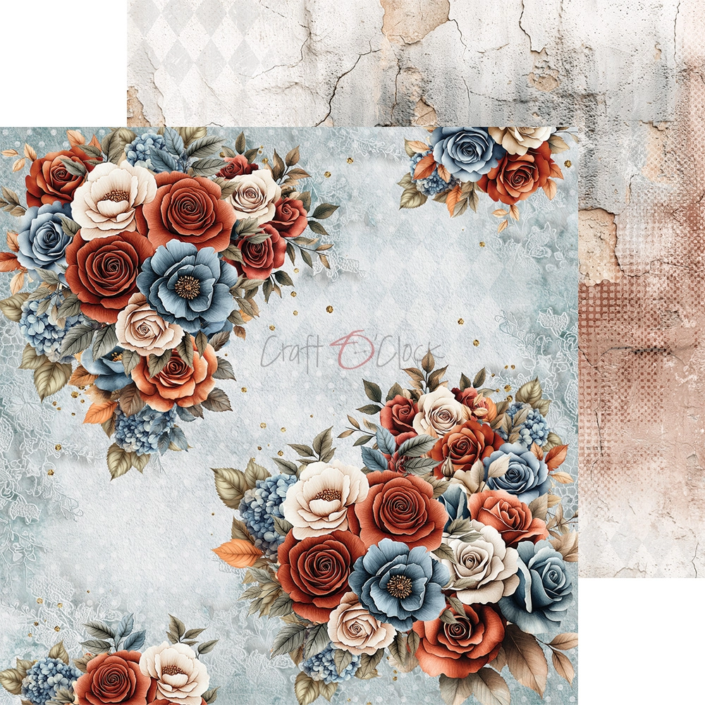 CC-C81-TG-07 TIMELESS GRACE-zestaw papierów 20,3x20,3cm