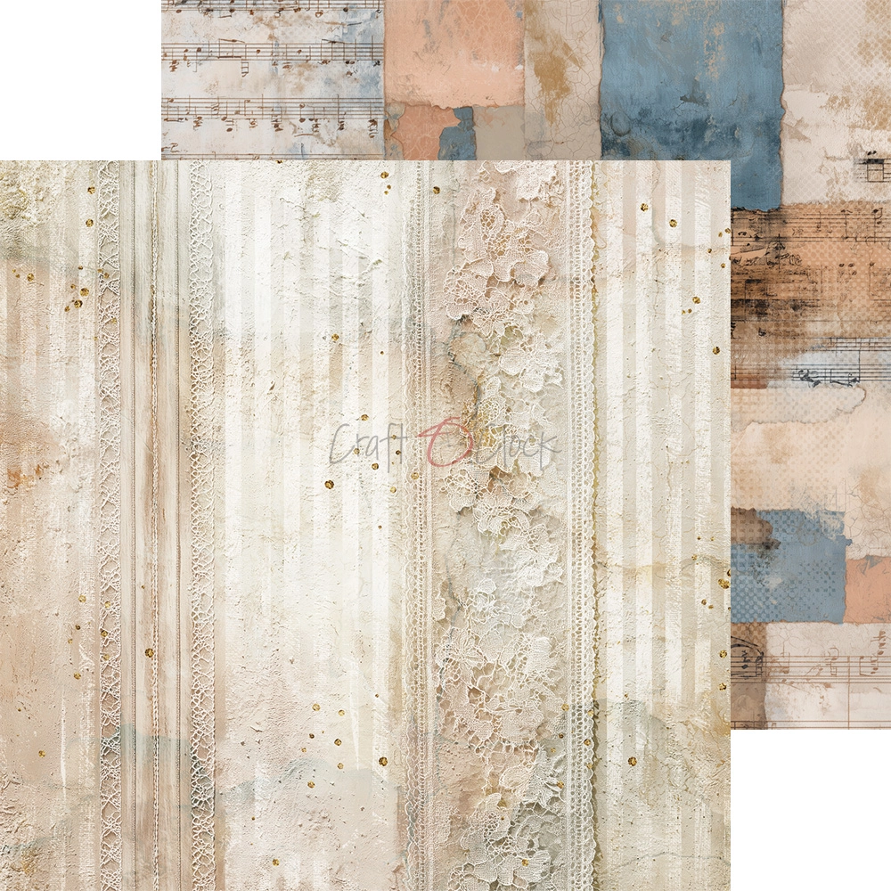 CC-C81-TG-09 TIMELESS GRACE- zestaw papierów 20,3x20,3cm