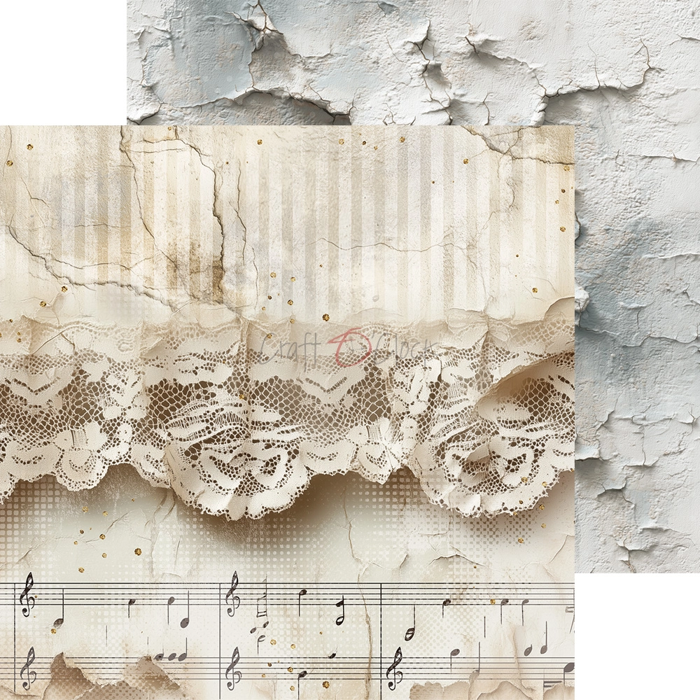 CC-C81-TG-09 TIMELESS GRACE- zestaw papierów 20,3x20,3cm