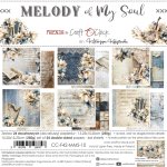 CC-F42-MMS-10 MELODY OF MY SOUL- zestaw papierów 15,25x15,25cm