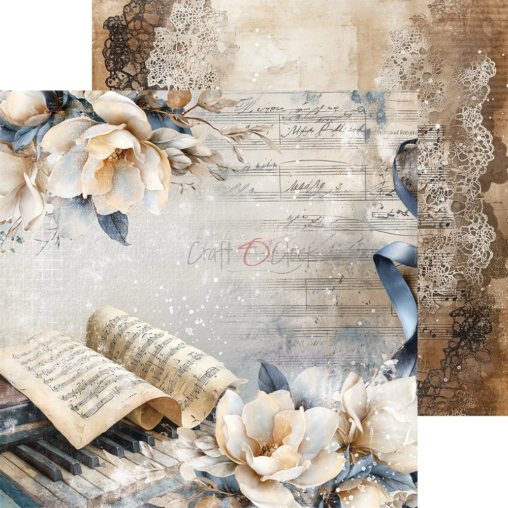 CC-F42-MMS-10 MELODY OF MY SOUL- zestaw papierów 15,25x15,25cm