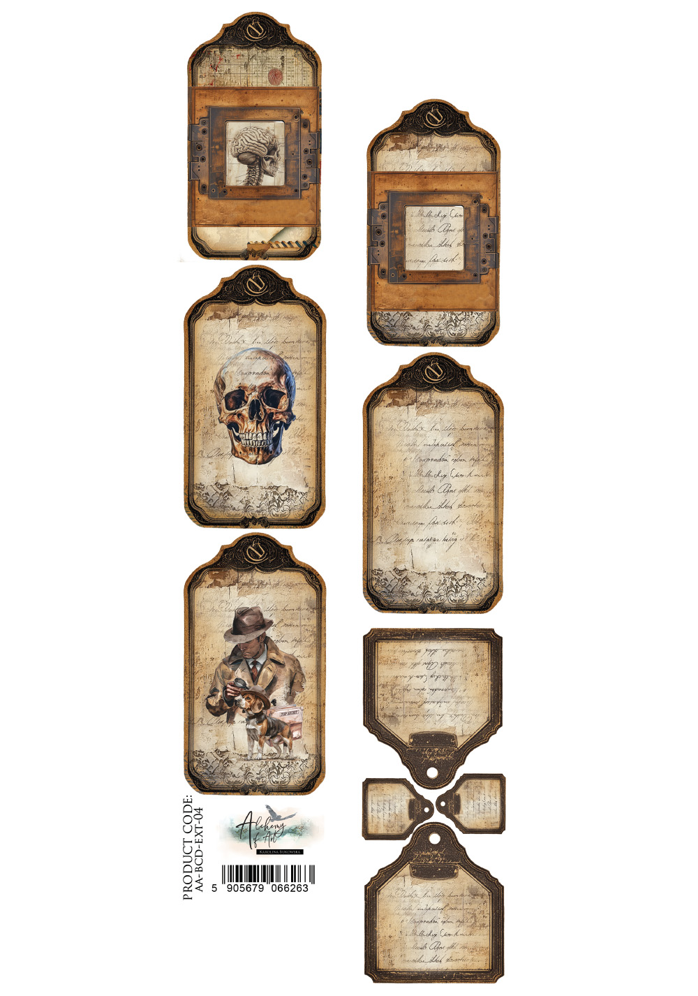 AA-BCD-ext-04 PASECZEK/ STRIPS z dodatkami Behind Closed Doors