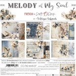 CC-F42-MMS-07 MELODY OF MY SOUL-zestaw papierów 20,3x20,3cm