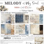CC-F42-MMS-08 MELODY OF MY SOUL- zestaw papierów 20,3x20,3cm - BASIC