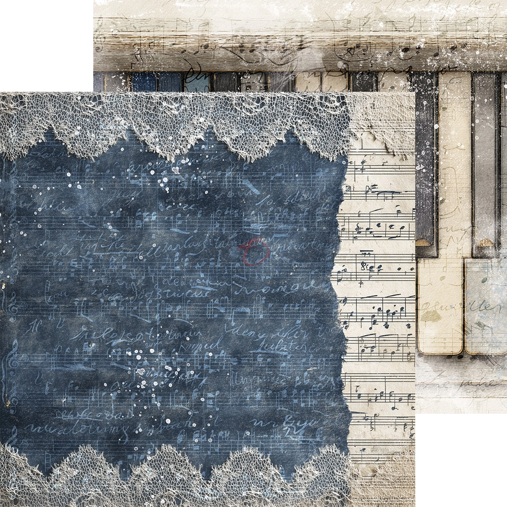 CC-F42-MMS-09 MELODY OF MY SOUL- zestaw papierów 20,3x20,3cm - MIX