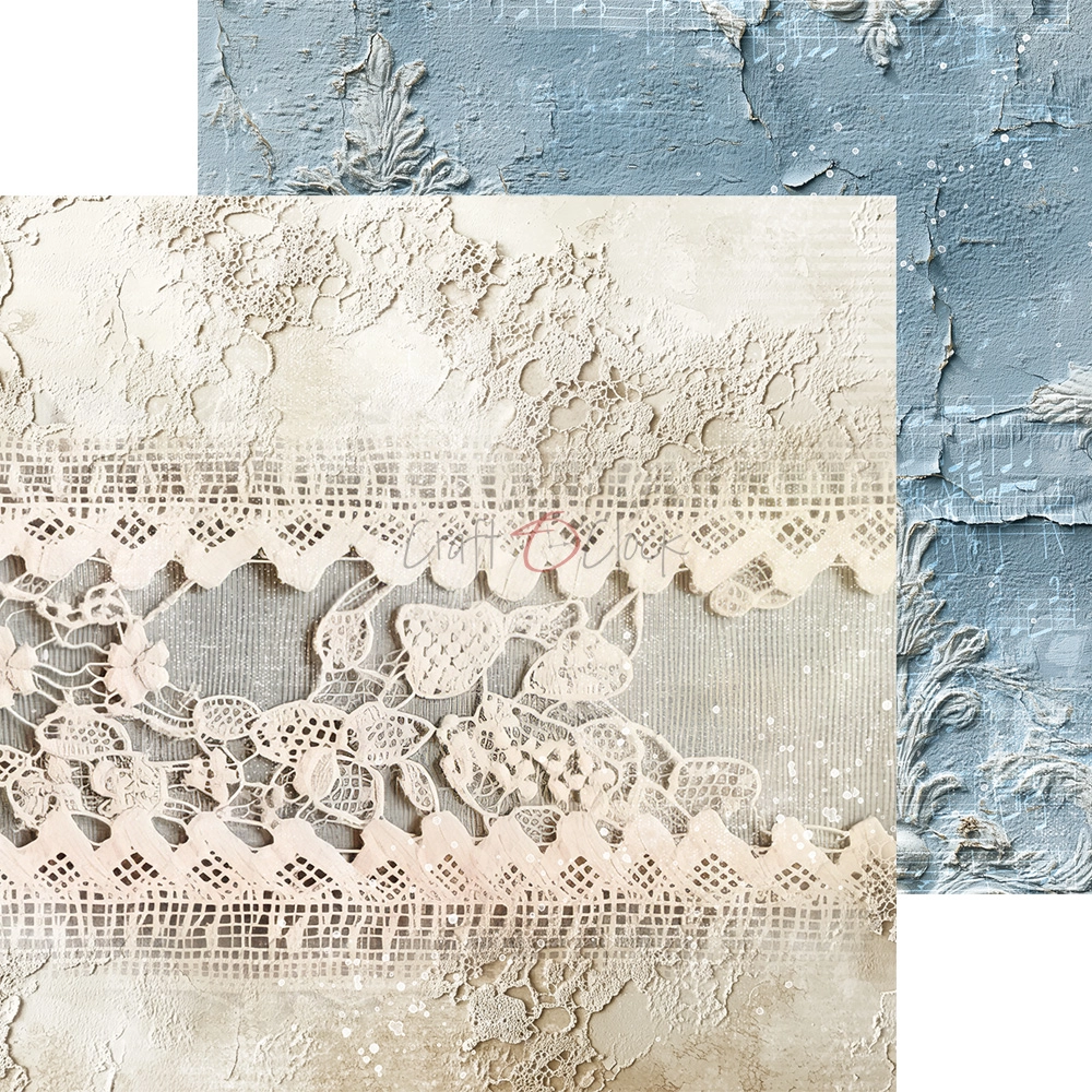 CC-F42-MMS-09 MELODY OF MY SOUL- zestaw papierów 20,3x20,3cm - MIX