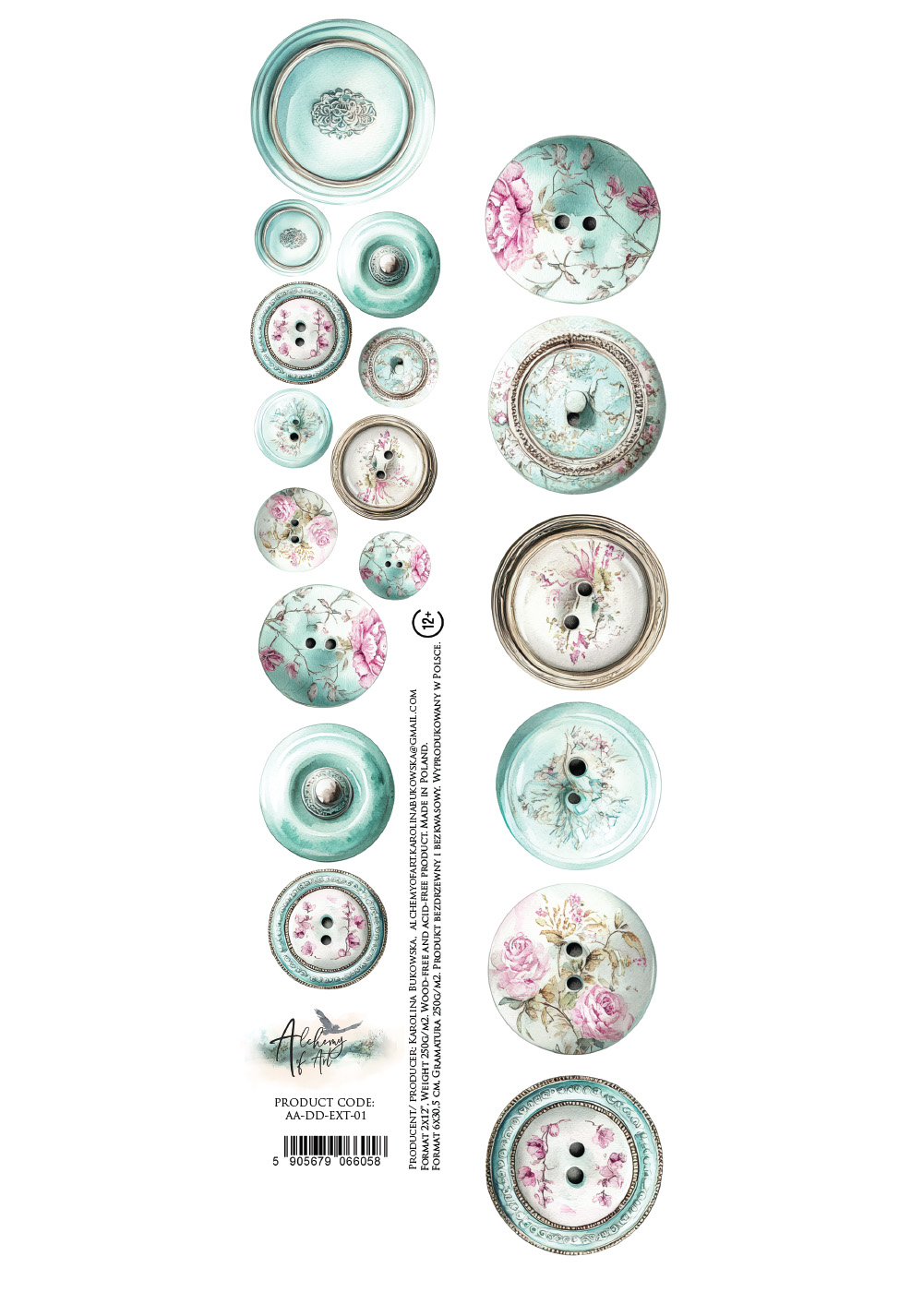 AA-DD-ext-01 PASECZEK/ STRIPS z dodatkami Dreamy Dreams