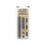 TH94405 Idea-ology Tim Holtz Word Plaques + Tags-plakietki i tagi z motywami świątecznymi
