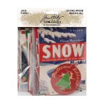TH94420 Idea-ology Tim Holtz Christmas Layers Emporium-elementy papierowe