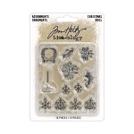 TH94445 Idea-ology Tim Holtz Christmas Adornments-metalowe ozdoby świąteczne