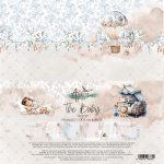 AA-BABY-07 Alchemy of Art- 12x12'' -Zestaw papierów do scrapbookingu The Baby