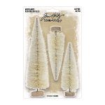TH94453 Idea-ology Tim Holtz Christmas Woodlands Alpine-smukłe choinki