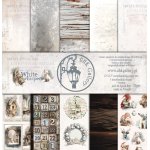 UHK-WW WHITE WHISPERS - ZESTAW PAPIERÓW DWUSTRONNYCH 30,5 x 30,5 cm