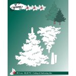 BLD1792 Wykrojnik By Lene- Fir Tree - choinki