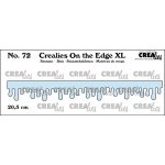 CLOTEXL72 Wykrojnik Crealies • Border duży sople-Crealies -Icicles, Dripping Honey & Frosting”