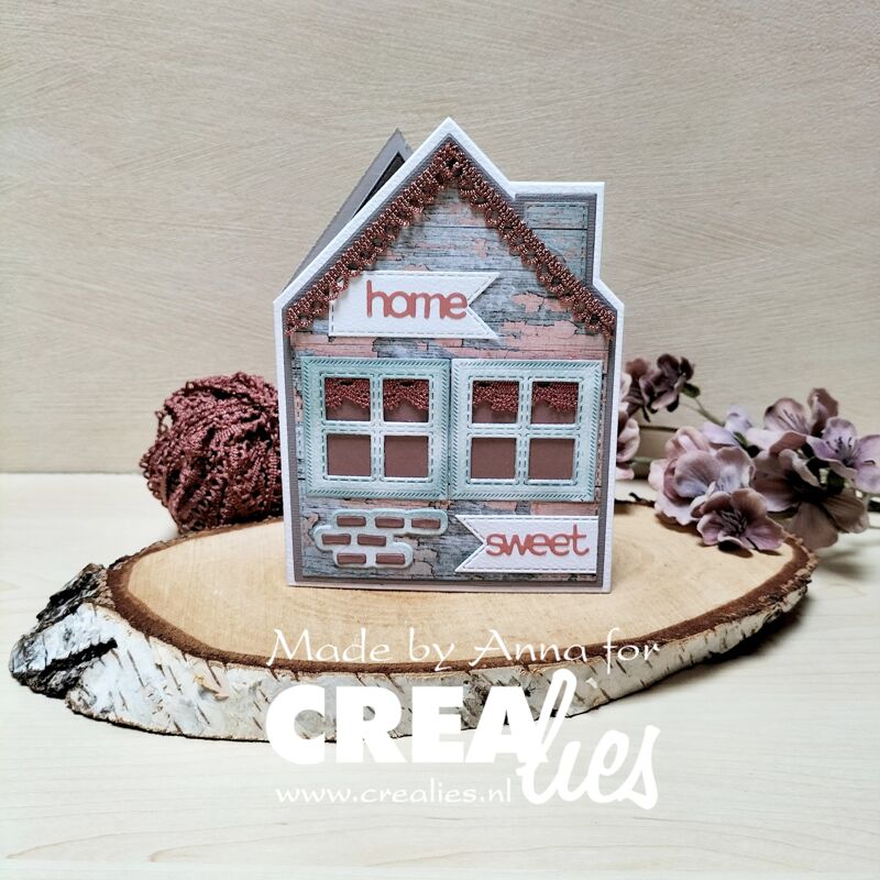 CLXTRA118 Wykrojnik X-tra dies Crealies • Brickwall Large with Loose Bricks-mur,cegły