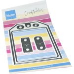 CR1710 Wykrojnik Marianne Design-Craftable -Medium Tag -średni tag