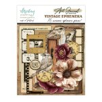 MT-ART-C03 Art Journal - MINTAY PAPERS Papierowe Elementy- VINTAGE-76szt