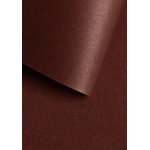 PERLA250A4BOR Papier jednokolorowy perłowy dwustronny A4 , 20szt -bordowy