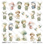 A-1 Animals 1- Arkusz Do Wycinania - ScrapAndMe