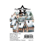 PFD022 Die-cuts  - Winter Houses #2 -zimowe domki