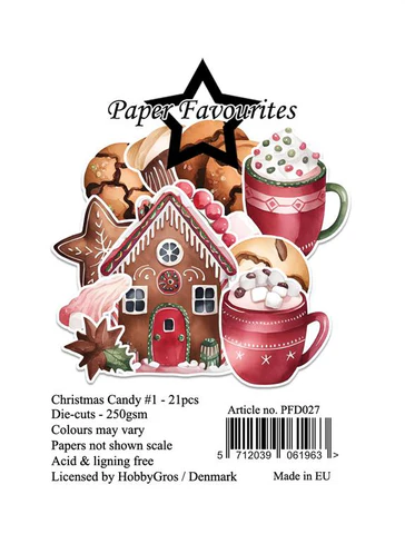 PFD027 Die-cuts - Christmas Candy #1