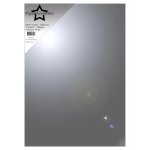 PFSS113 Papier lustrzany, jednostronny A4 -Antique Silver-1szt.