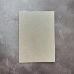 PFSS203 Papier brokatowy jednostronny A4 -Fine Silver