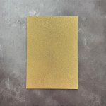 PFSS212 Papier brokatowy jednostronny A4 - Pale Gold